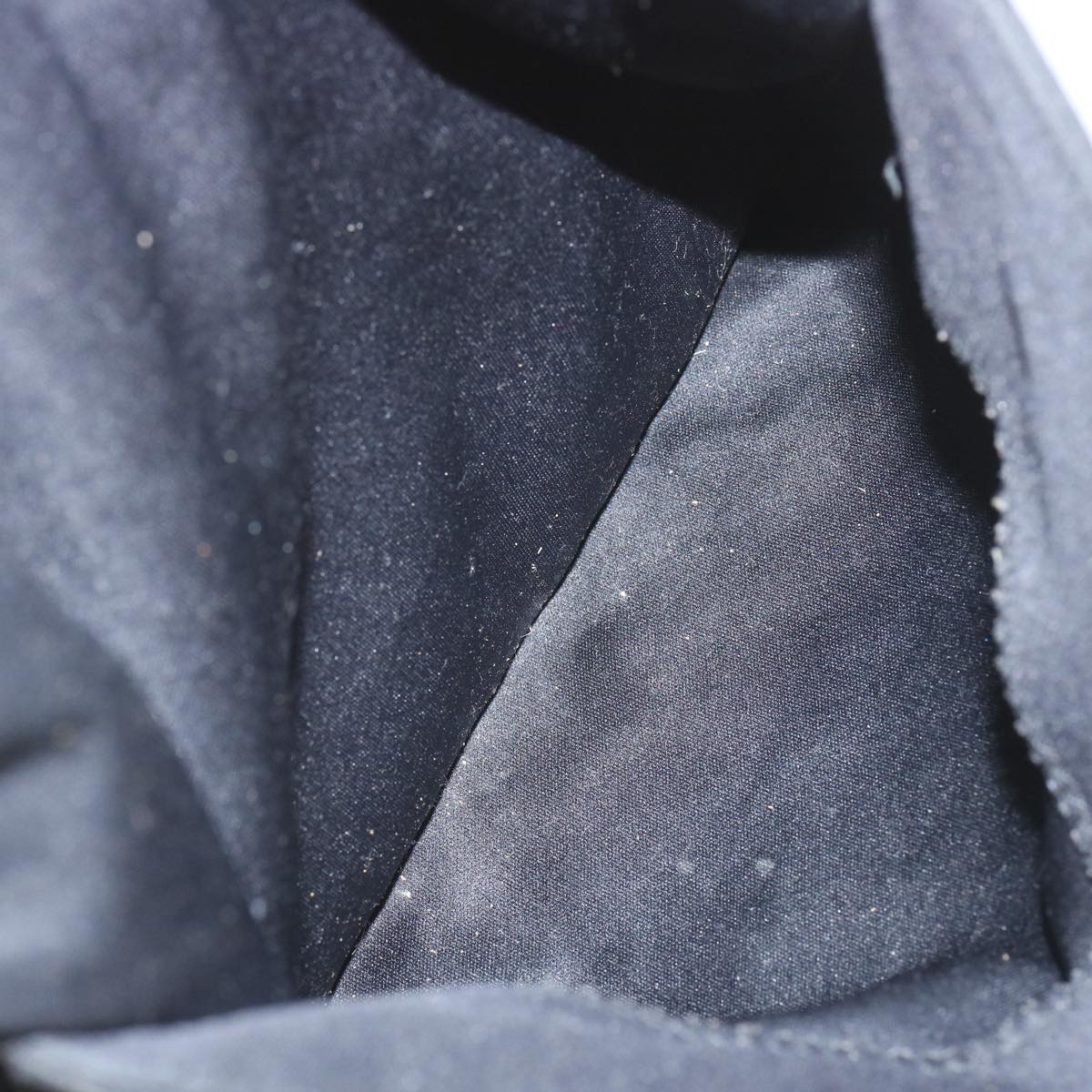 FENDI Mamma Baguette Shoulder Bag Nylon Blackbs12642