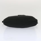 FENDI Mamma Baguette Shoulder Bag Nylon Blackbs12642