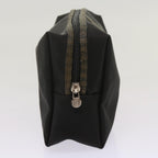 FENDI Zucca Canvas Pouch 2Set Black Brownbs12708