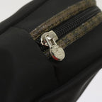 FENDI Zucca Canvas Pouch 2Set Black Brownbs12708
