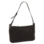 FENDI Zucchino Canvas Hand Bag Blackbs12710