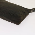 FENDI Zucchino Canvas Hand Bag Blackbs12710