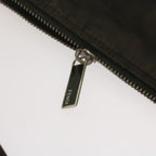 FENDI Zucchino Canvas Hand Bag Blackbs12710