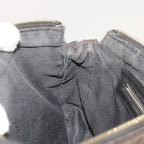 FENDI Zucchino Canvas Hand Bag Blackbs12710