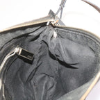 FENDI Zucchino Canvas Hand Bag Blackbs12710