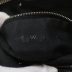 FENDI Zucchino Canvas Hand Bag Blackbs12710