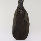 FENDI Zucchino Canvas Hand Bag Blackbs12710