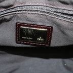 FENDI Zucca Canvas Shoulder Bag Brownbs12711