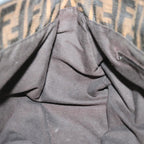 FENDI Zucca Canvas Shoulder Bag Brownbs12711