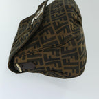 FENDI Zucca Canvas Shoulder Bag Brownbs12711