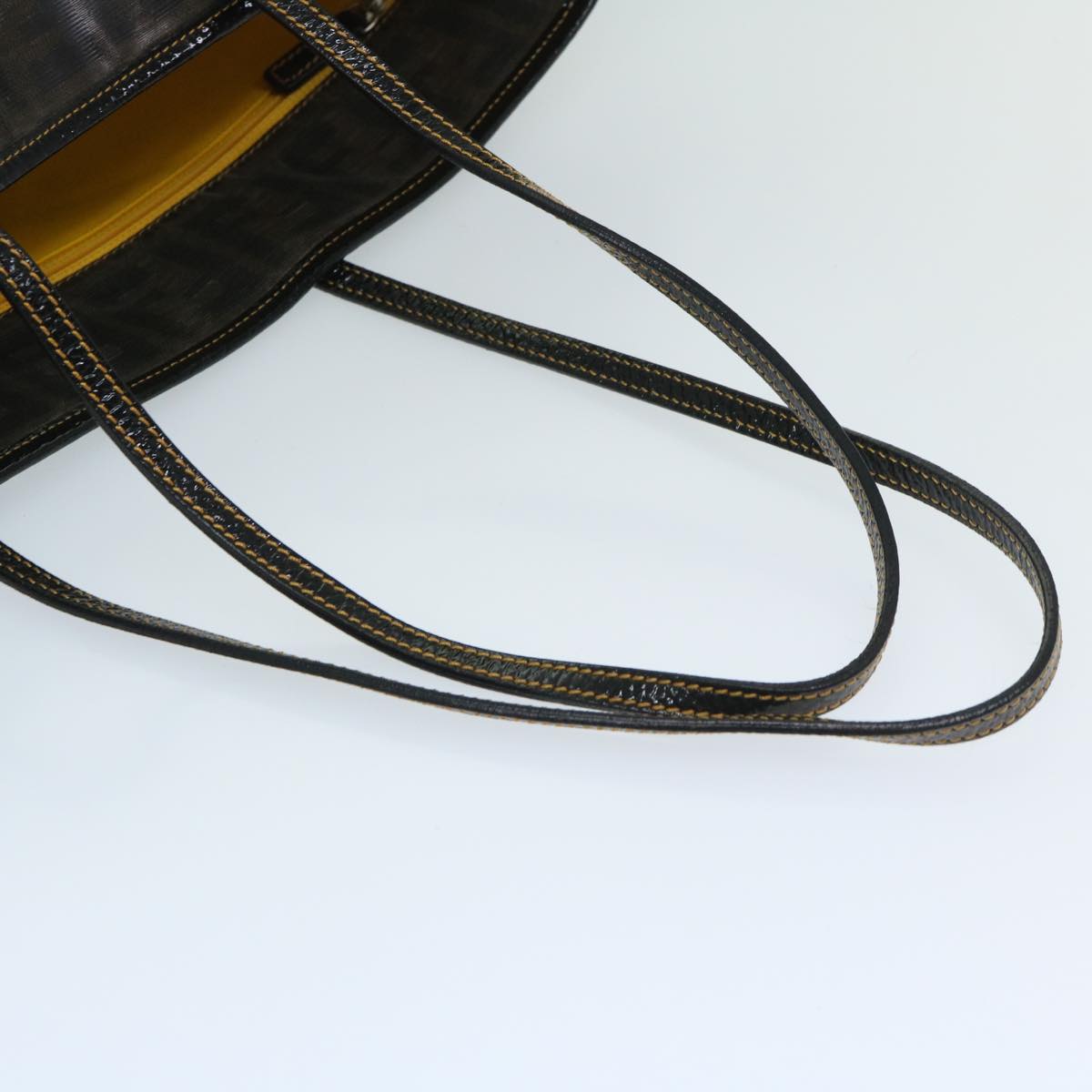 FENDI Zucca Canvas Tote Bag Brownbs12871