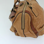 Chloe Shoulder Bag Leather Beige bs12875