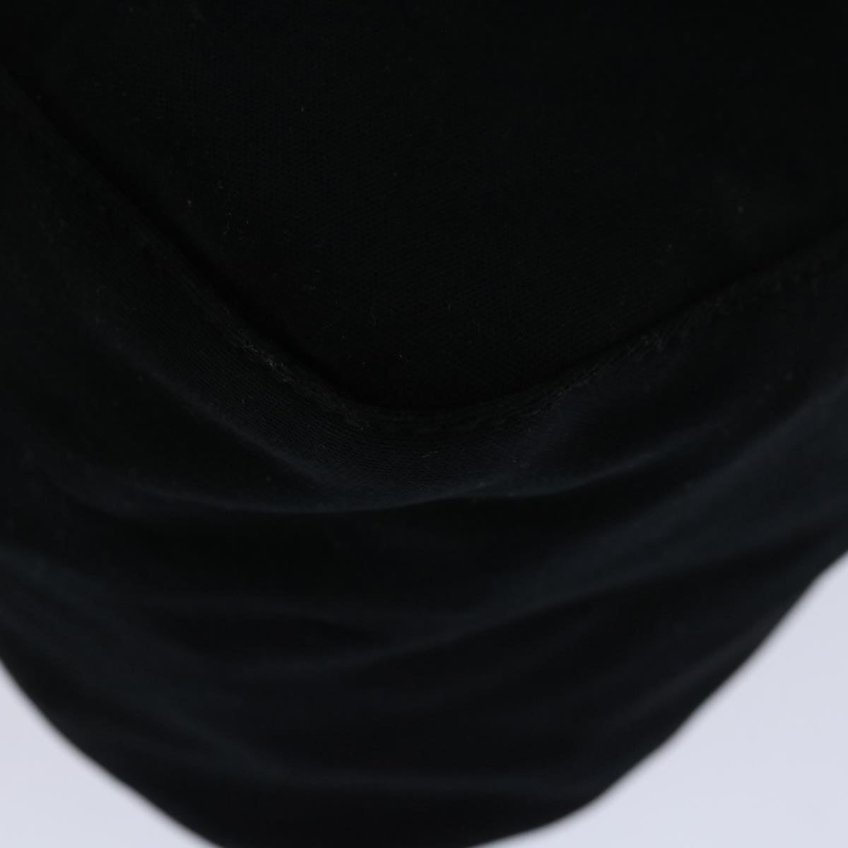 FENDI Mamma Baguette Shoulder Bag Nylon Blackbs12893