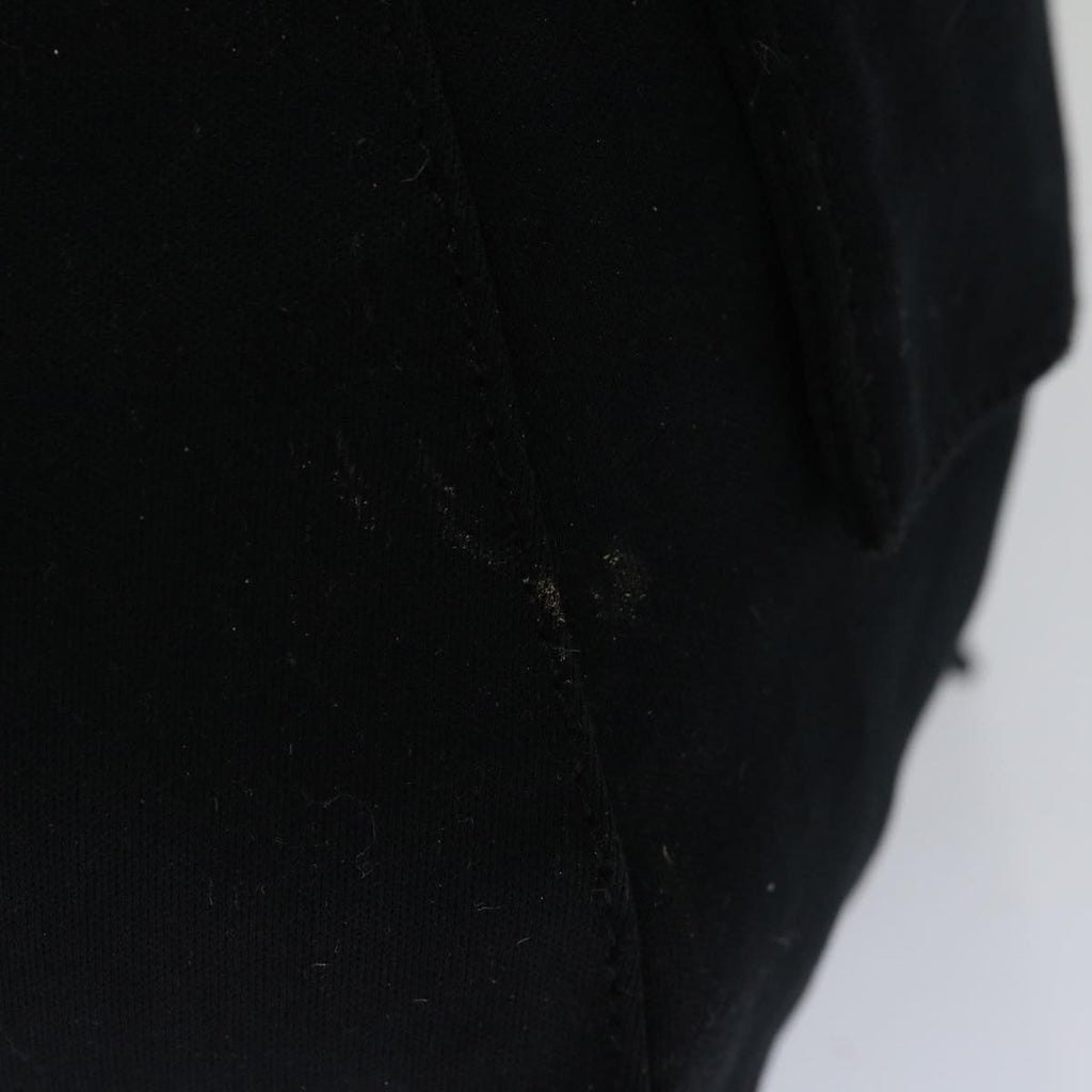 FENDI Mamma Baguette Shoulder Bag Nylon Blackbs12893