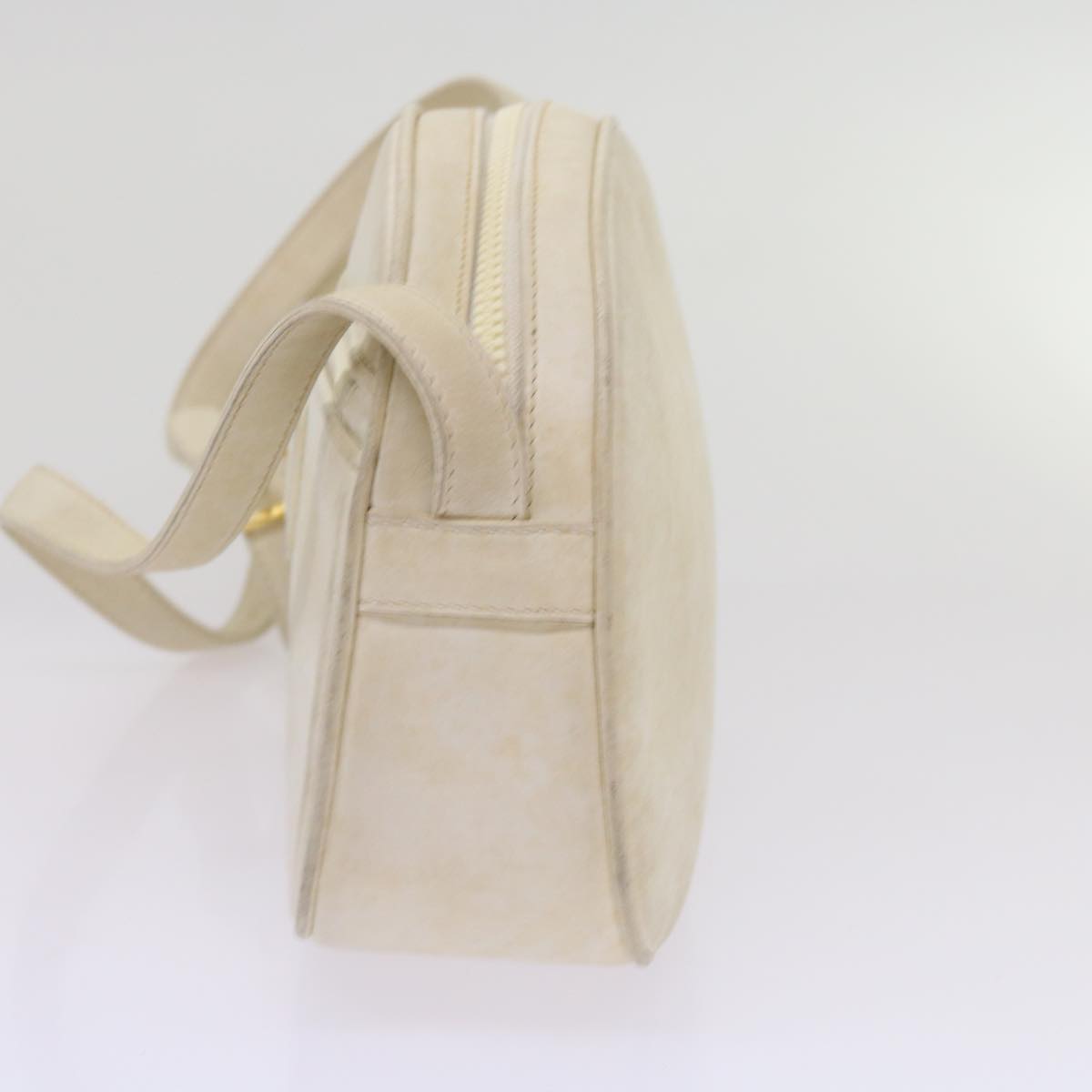 CELINE Shoulder Bag Leather Whe  12918