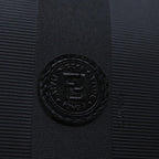 FENDI Pecan Canvas Clutch Bag Blackbs12935