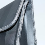 FENDI Pecan Canvas Clutch Bag Blackbs12935