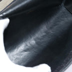 FENDI Pecan Canvas Clutch Bag Blackbs12935