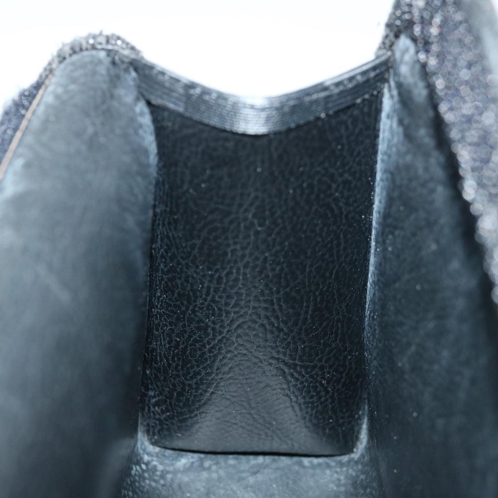 FENDI Pecan Canvas Clutch Bag Blackbs12935
