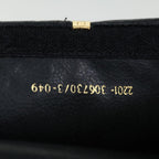 FENDI Pecan Canvas Clutch Bag Blackbs12935