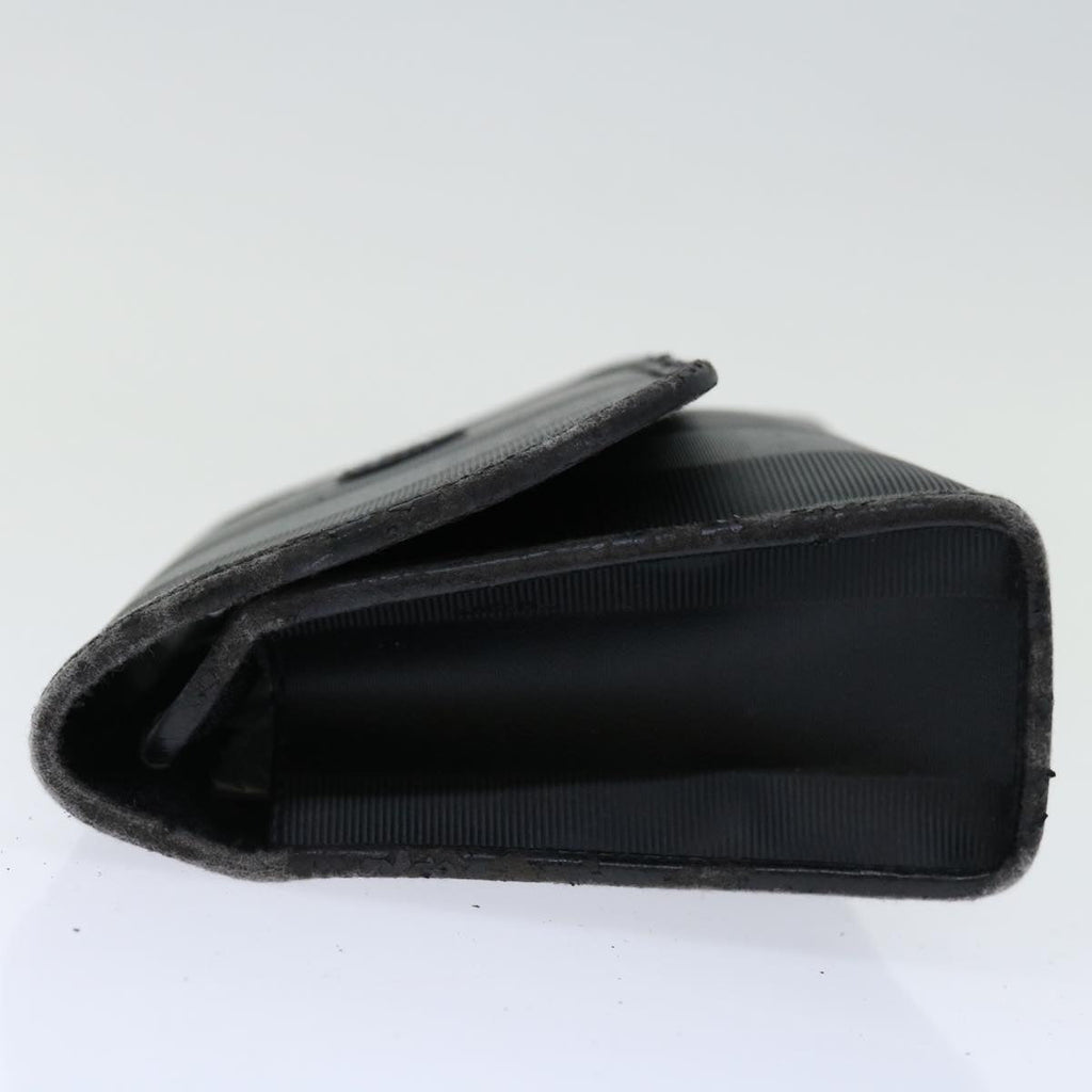 FENDI Pecan Canvas Clutch Bag Blackbs12935