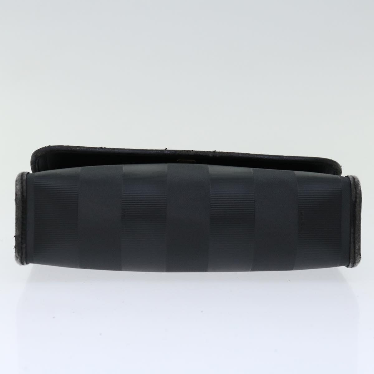 FENDI Pecan Canvas Clutch Bag Blackbs12935
