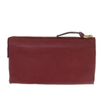 Chloe Wallet Leather 9Set Black Beige Red bs12968