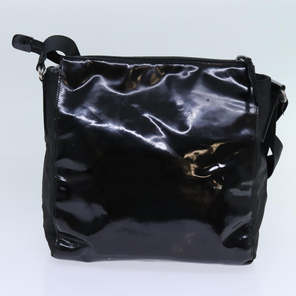 PRADA Celine Chain Shoulder Bag Leather 3Set Black  bs13019