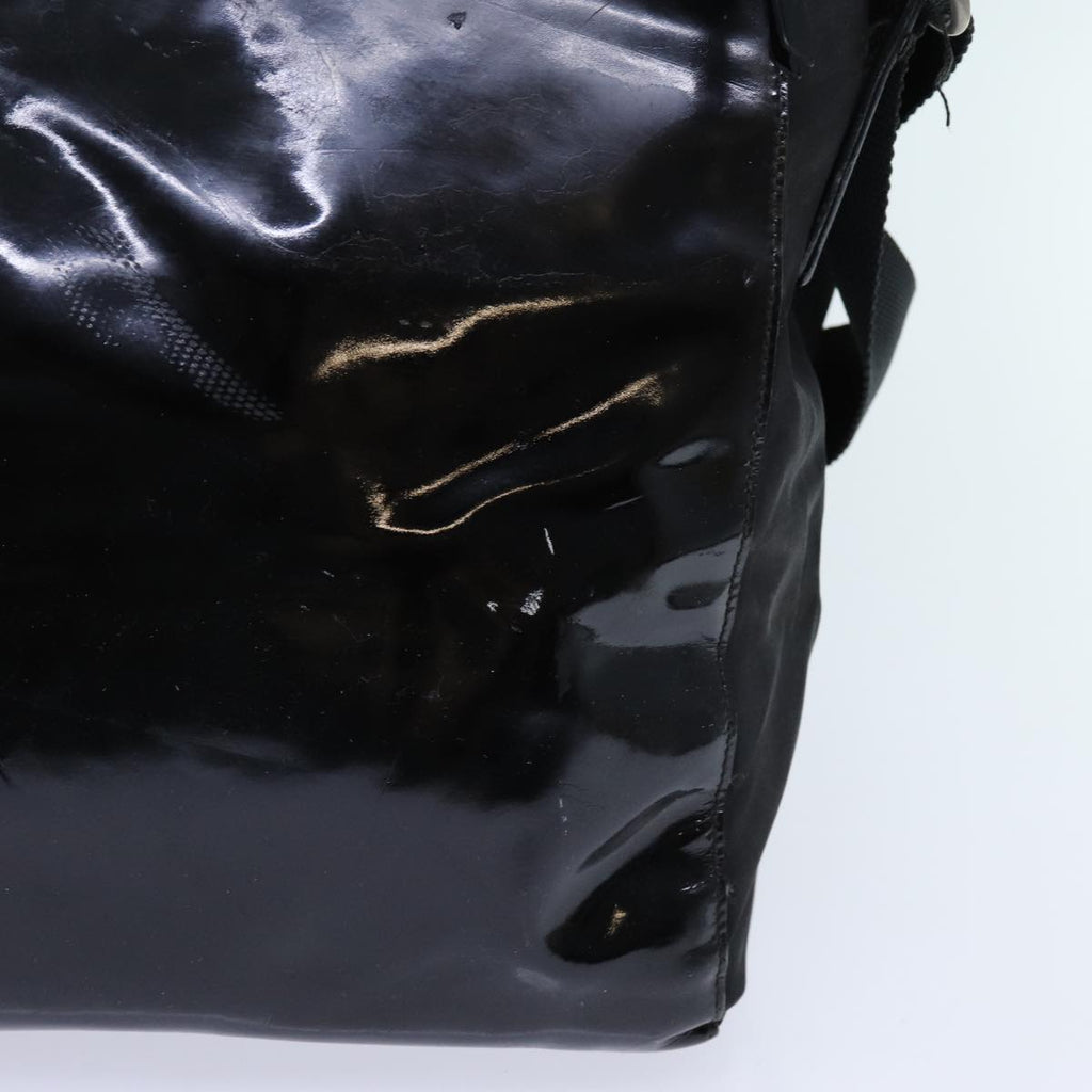 PRADA Celine Chain Shoulder Bag Leather 3Set Black  bs13019