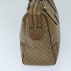 CELINE Macadam Canvas Boston Bag Beige  13186