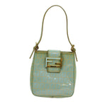 FENDI Zucchino Canvas Hand Bag Greenbs13377