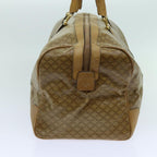 CELINE Macadam Canvas Boston Bag Beige  13419