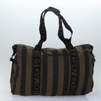 Chloe Fendi Pecan Canvas Hand Bag Leather 3Set Brown Black beige bs13529