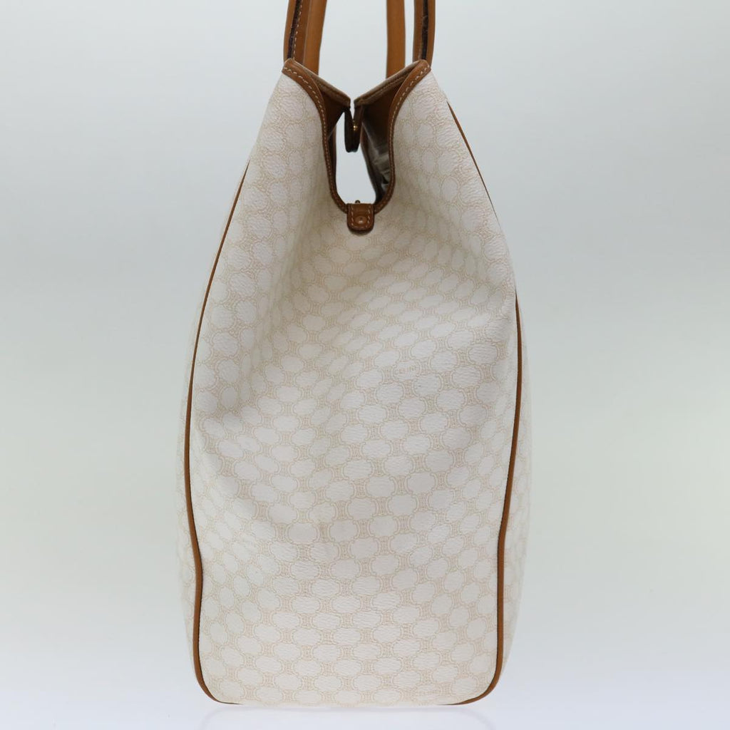 CELINE Macadam Canvas Tote Bag PVC Whe  13537