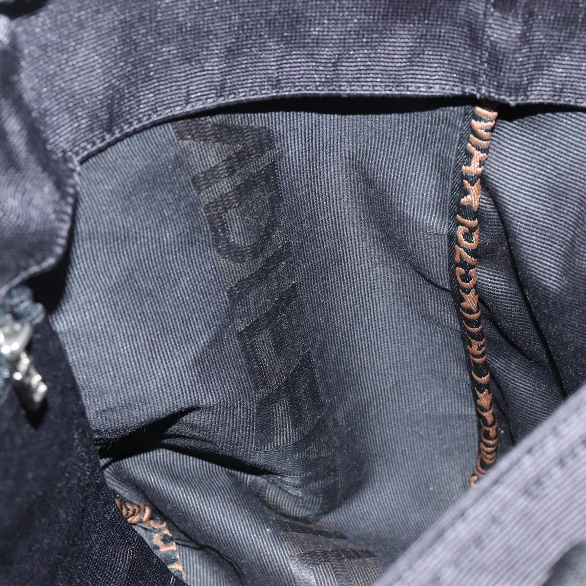 FENDI Tote Bag Nylon Blackbs13570