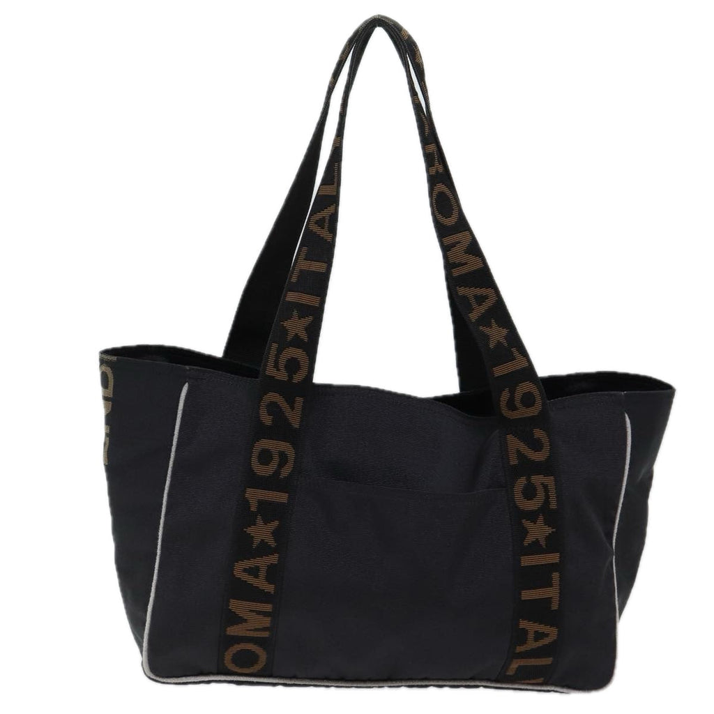 FENDI Tote Bag Nylon Blackbs13570