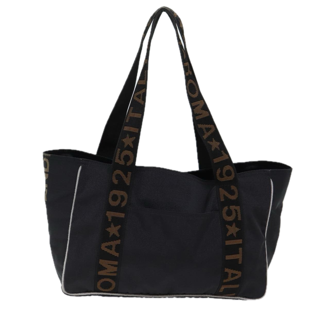 FENDI Tote Bag Nylon Blackbs13570