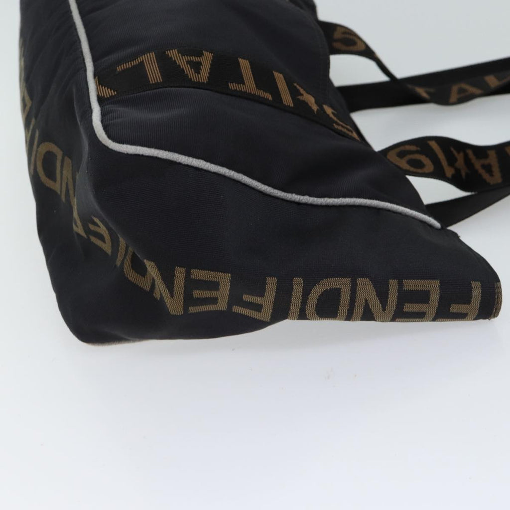 FENDI Tote Bag Nylon Blackbs13570