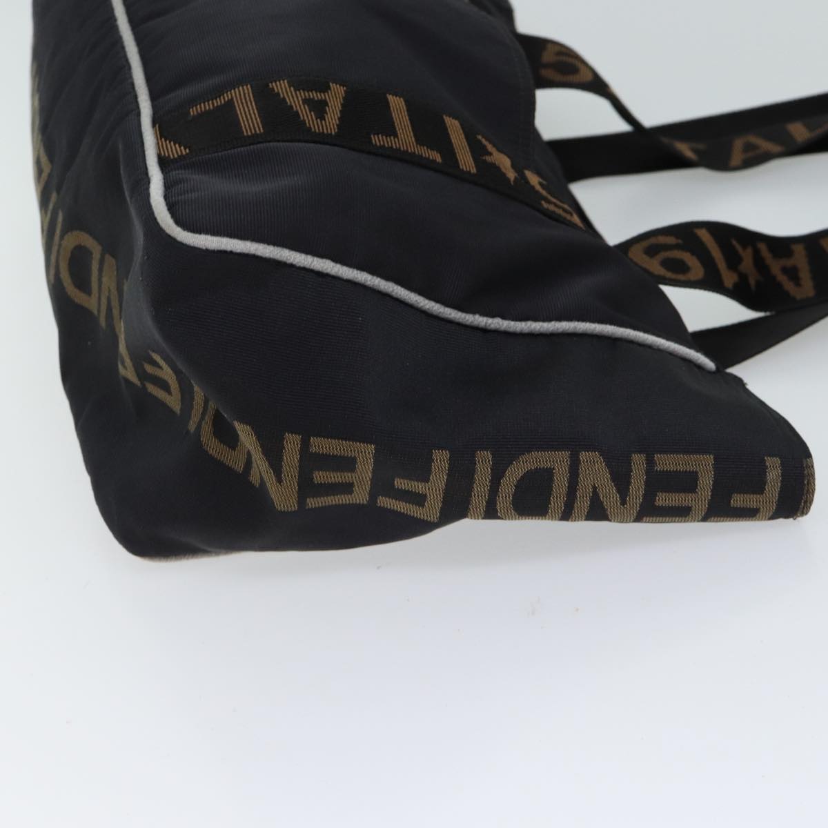 FENDI Tote Bag Nylon Blackbs13570