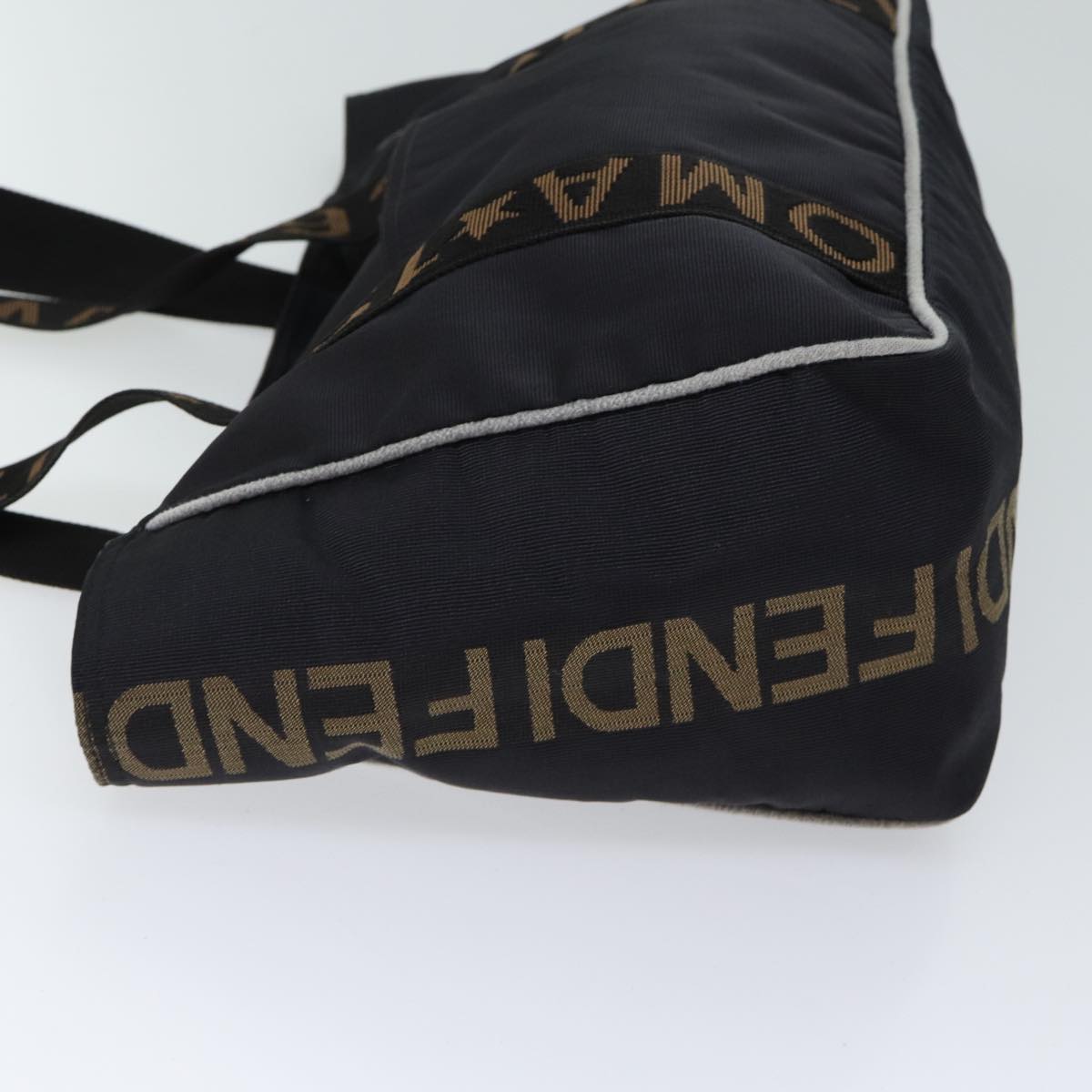 FENDI Tote Bag Nylon Blackbs13570