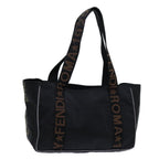 FENDI Tote Bag Nylon Blackbs13571