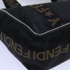 FENDI Tote Bag Nylon Blackbs13571
