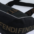 FENDI Tote Bag Nylon Blackbs13571