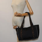 FENDI Tote Bag Nylon Blackbs13571