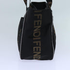 FENDI Tote Bag Nylon Blackbs13571