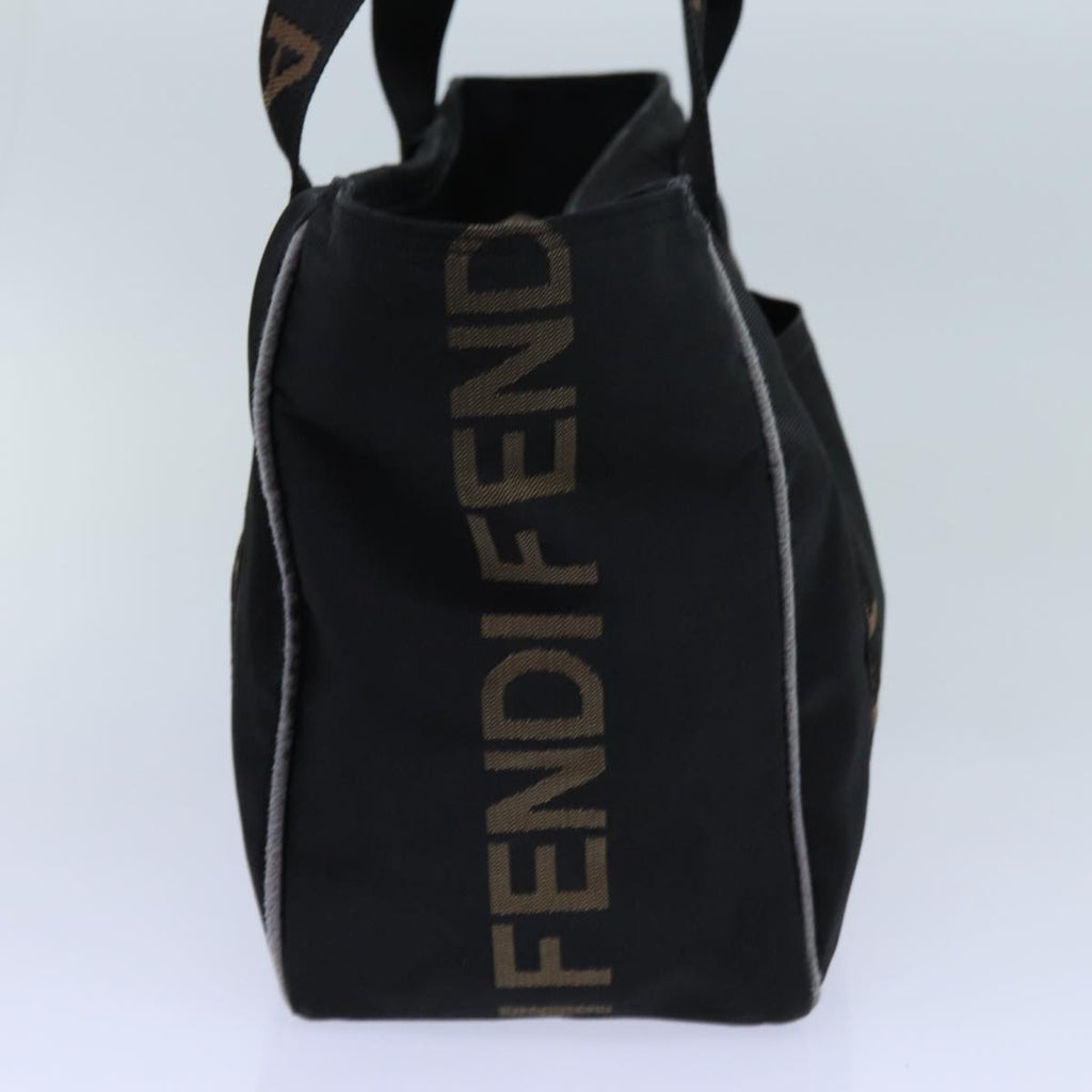 FENDI Tote Bag Nylon Blackbs13571