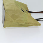 FENDI Tote Bag Nylon Yellowbs13572