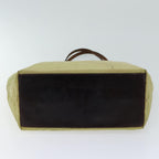 FENDI Tote Bag Nylon Yellowbs13572