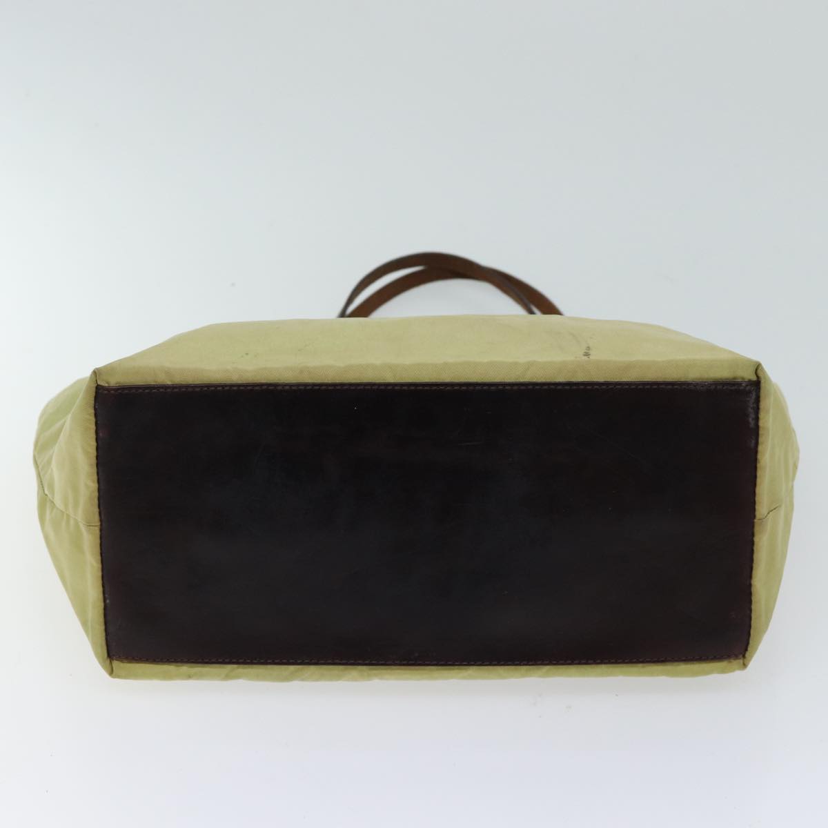 FENDI Tote Bag Nylon Yellowbs13572