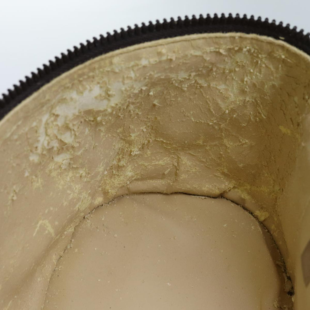 FENDI Zucca Canvas Vanity Cosmetic Pouch Brownbs13594